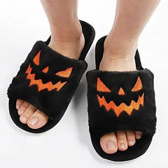 Halloween Pumpkin Slippers - Florida Guy