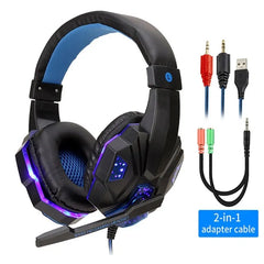 LED Light Wired Gamer Headset Zendrop