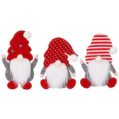 3-Piece Faceless Gnome Cutlery Holders Trendsi