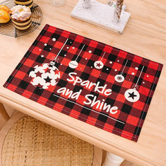 Assorted 2-Piece Plaid Placemats - Florida Guy