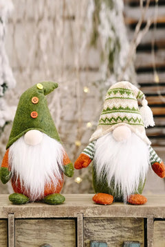 2-Pack Christmas Short Leg Faceless Gnomes Trendsi