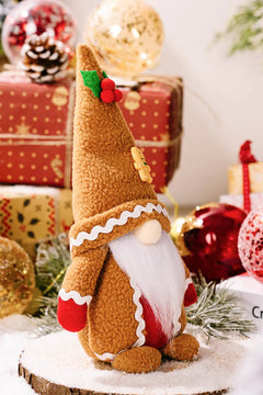 2-Pack Christmas Gingerbread Gnomes Trendsi