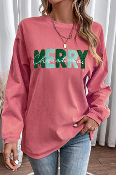 MERRY CHRISTMAS Round Neck Sweatshirt - Florida Guy