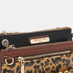 Nicole Lee USA Leopard crossbody bag - Florida Guy