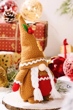 2-Pack Christmas Gingerbread Gnomes Trendsi