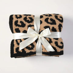 Cuddley Leopard Decorative Throw Blanket - Florida Guy