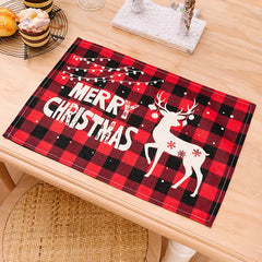 Assorted 2-Piece Plaid Placemats - Florida Guy