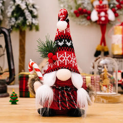 Pom-Pom Trim Pointed Hat Faceless Gnome - Florida Guy