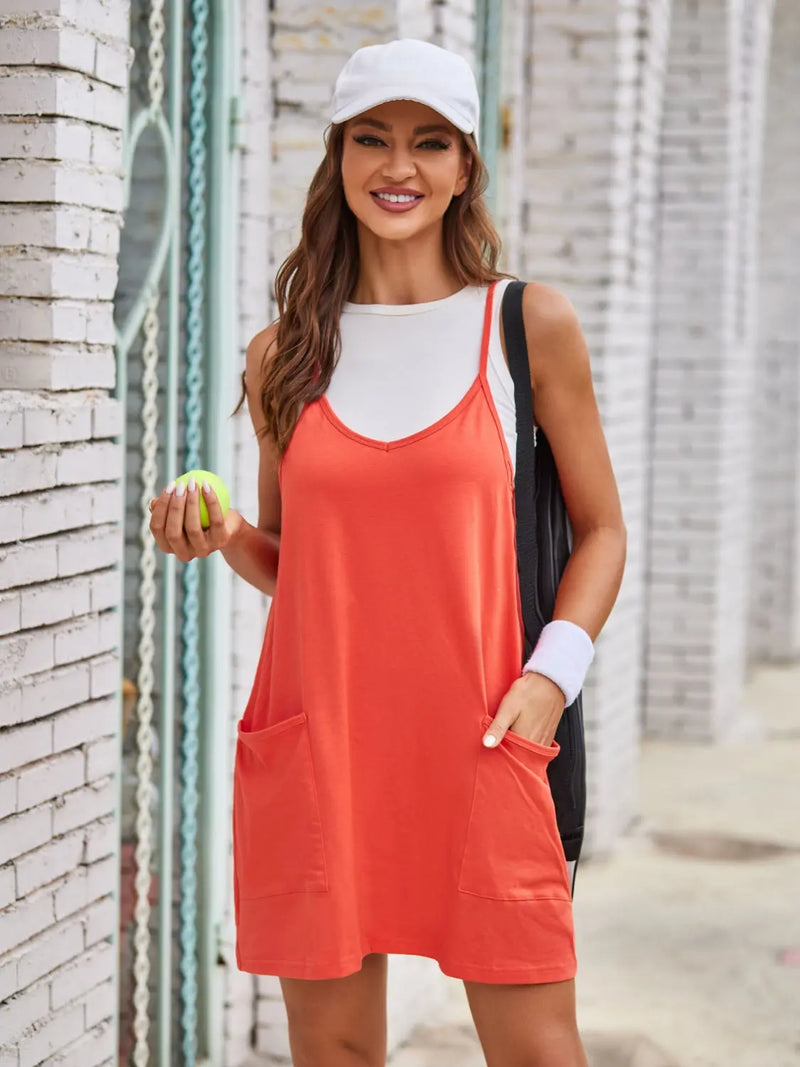 Lovelet Scoop Neck Cami Dress and Shorts Set - Florida Guy