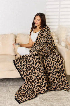 Cuddley Leopard Decorative Throw Blanket - Florida Guy