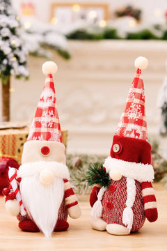 2-Pack Christmas Pointed Hat Gnomes Trendsi