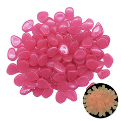 Glow in the Dark Garden Pebbles Zendrop