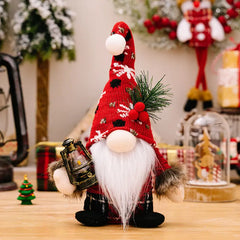 Pom-Pom Trim Pointed Hat Faceless Gnome - Florida Guy