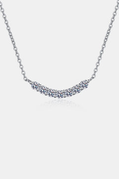 1.4 Carat Moissanite 925 Sterling Silver Necklace Trendsi