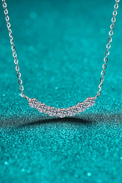 1.4 Carat Moissanite 925 Sterling Silver Necklace Trendsi