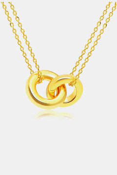 Linked Ring Pendant Chain Necklace - Florida Guy