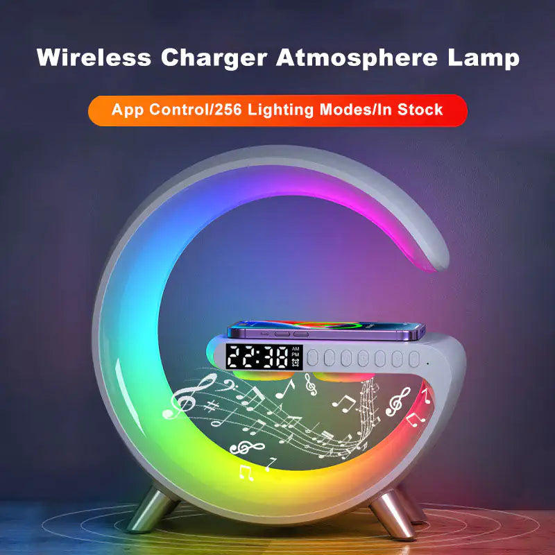 Bluetooth Speaker Wireless Charger Lamp Zendrop