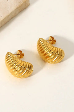 Shell Shore Spiral Stud Earrings - Florida Guy