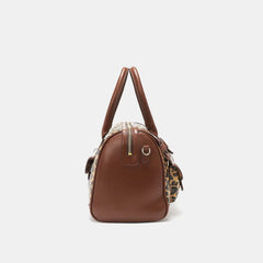 Nicole Lee USA Leopard Boston Bag - Florida Guy