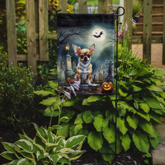 Chihuahua Spooky Halloween Garden Flag Florida Guy