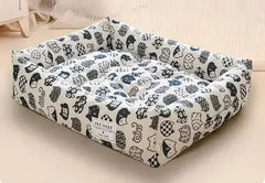 Square Lattice Detachable Dog Bed Florida Guy