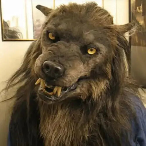 Scary Halloween Wolf Mask Florida Guy