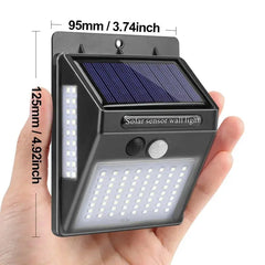 Outdoor Wall Solar Lamp PIR Motion Sensor Florida Guy