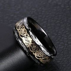 Stainless Steel Dragon Ring - Florida Guy