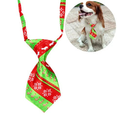 Christmas Dog Necktie Florida Guy