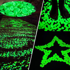 Glow in the Dark Garden Pebbles Zendrop