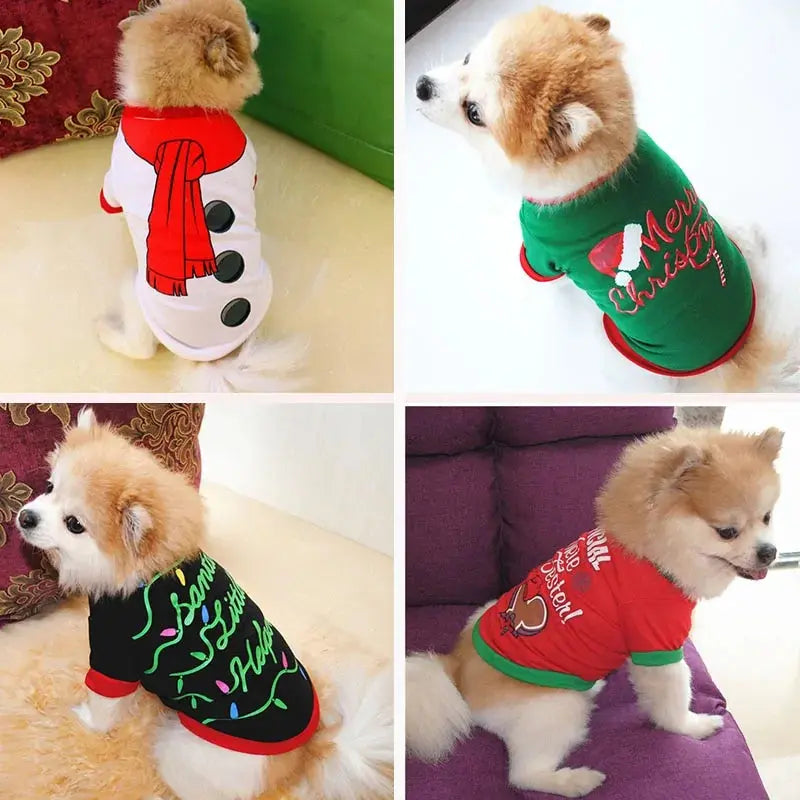 Cotton Christmas Pet Clothes Florida Guy