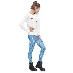 Christmas Series Women Legging Florida Guy