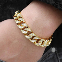 Miami Gold Curb Cuban Bracelet Zendrop