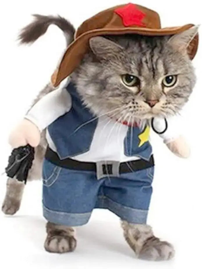 Halloween Cat Sheriff Costume DSers