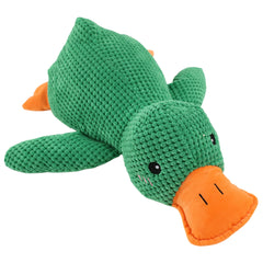 Dog Calming Duck Sound Toys Pet Plush Toy with Quacking Sound Calming Duck Dog Toy Dog Stuffed Animals Chew Toy for Dogs