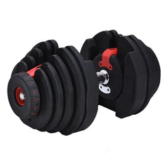 Hot selling adjustable dumbbell set 24kg 40kg weightlifting dumbbells