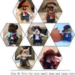 Halloween Cat Sheriff Costume DSers