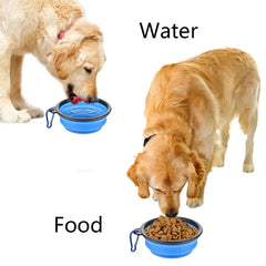 Collapsible Pet Silicone Bowl DSers