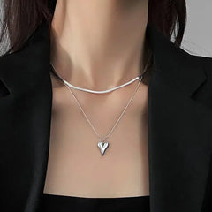 Layered Heart Necklace - Florida Guy