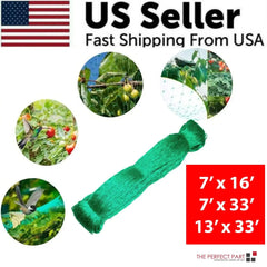 33FT Anti Bird Netting Pond Net Protection Tree Crops Plants Fruits Garden Mesh Florida Guy