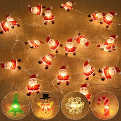 Christmas Santa String Light - Florida Guy