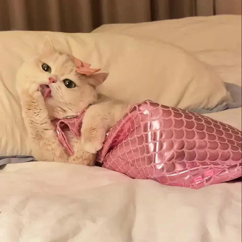 Cute Mermaid Pet Costume - Florida Guy