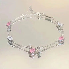 Crystal Flowers Bracelet - Florida Guy