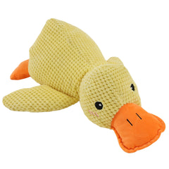 Dog Calming Duck Sound Toys Pet Plush Toy with Quacking Sound Calming Duck Dog Toy Dog Stuffed Animals Chew Toy for Dogs