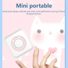 Mini Printer Portable Thermal Stickers Zendrop