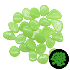 Glow in the Dark Garden Pebbles Zendrop