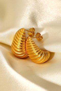 Shell Shore Spiral Stud Earrings - Florida Guy