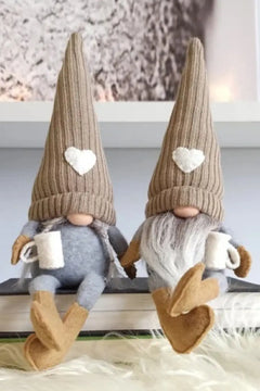 2-Pack Christmas Pointed Hat Faceless Gnomes Trendsi