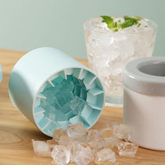 Silicone Cylinder Portable Ice Maker Bucket Zendrop