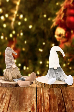 2-Pack Christmas Striped Faceless Gnomes Trendsi